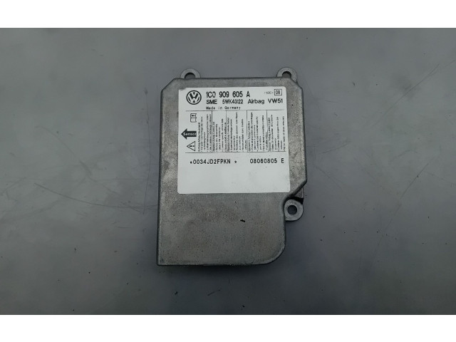 Блок подушек безопасности 1C0909605A, 5WK43122   Volkswagen Transporter - Caravelle T5