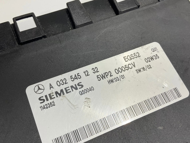 Блок управления коробкой передач A0325451232, 1142352   Mercedes-Benz E W211