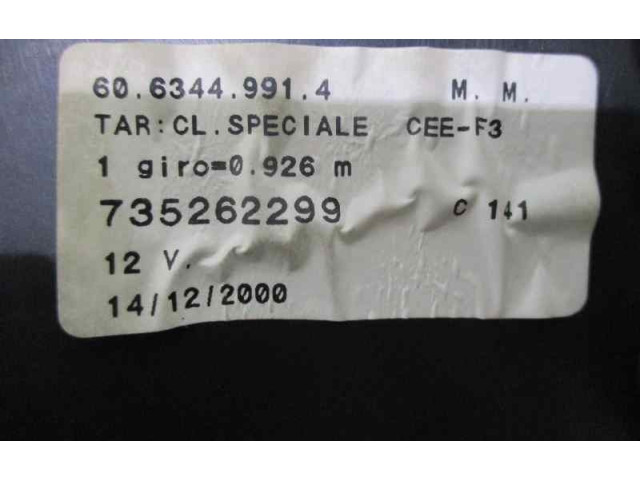 Přístrojová deska Fiat Seicento/600 2001 735262299, 6063449914