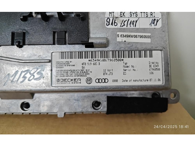 Дисплей 4f0919603b, 67960500 Audi A6 S6 C6 4F
