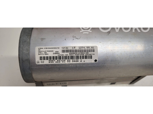 Подушка безопасности пассажира 6018115 Mercedes-Benz Vito Viano W639