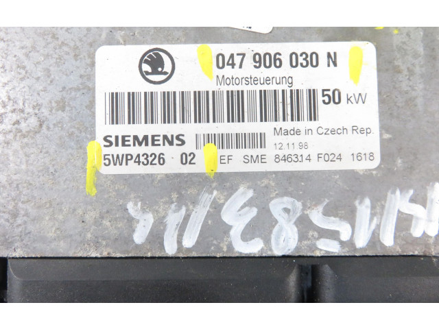 Řídící jednotka 047906030N, 5WP432602   Skoda Felicia II 1999