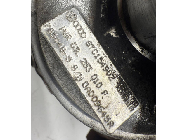  Турбина Volkswagen Touran II  03L253010F, GTC1549VZ   для двигателя CFJA      