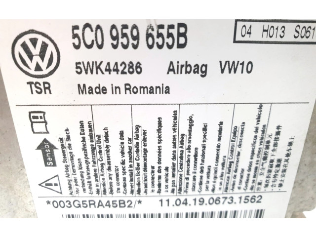 Блок подушек безопасности 5C0959655B Skoda Yeti (5L)