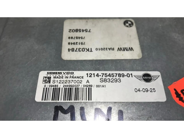 Řídící jednotka 1214754578901   Mini One - Cooper R50 - 53 2005