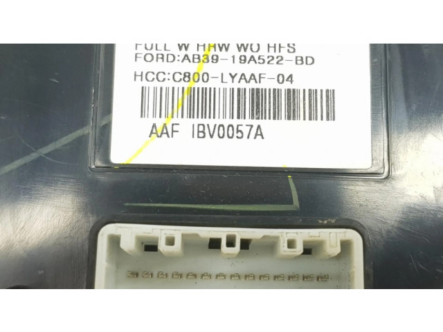 Блок управления климат-контролем 5260841, AB3919A522BD Ford Ranger