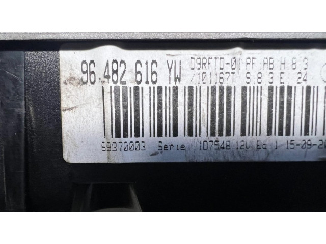 Блок управления климат-контролем 96482616YW Peugeot 406