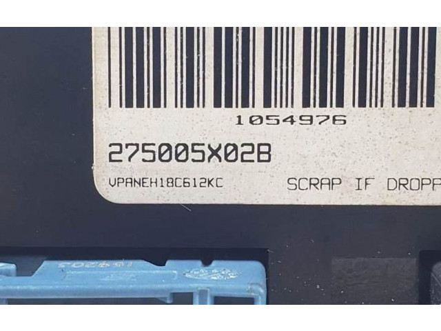 Блок управления кондиционера воздуха / климата/ печки (в салоне) 275005X02B Nissan Pathfinder R51