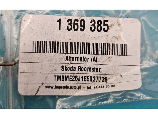 Генератор 045903023A, IMPRK1369385   Skoda Roomster (5J)      