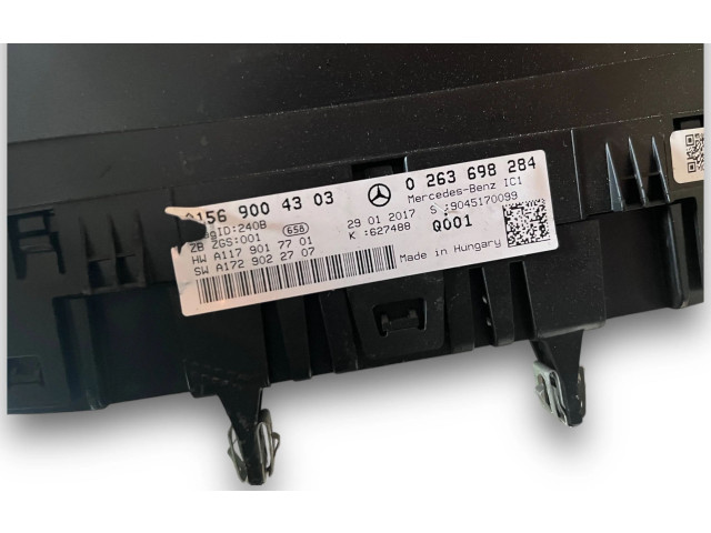 Блок комфорта A1569004303   Mercedes-Benz GLA W156   