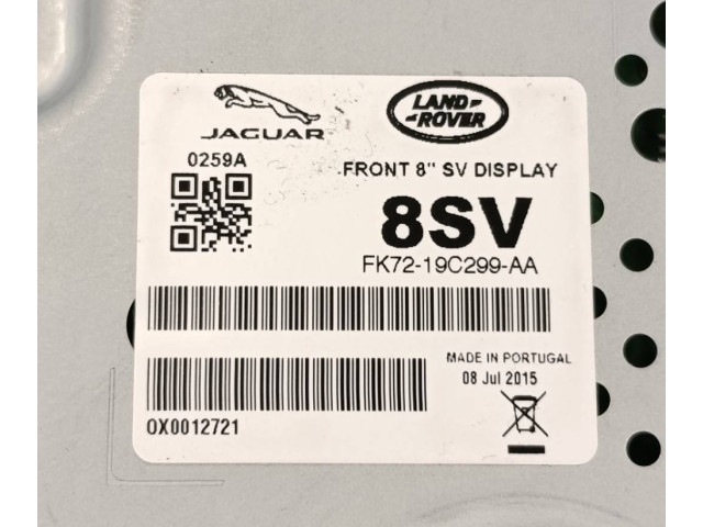 Дисплей FK7219C299AA Jaguar XE