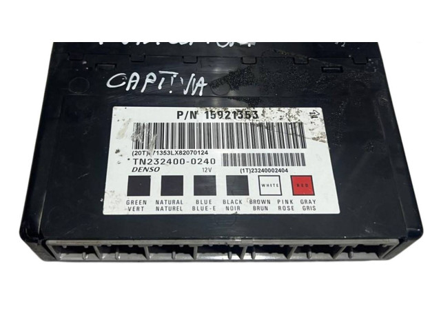 Блок комфорта 15921353, TN2324000240 Chevrolet Captiva