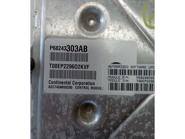Řídící jednotka P68243303AB, P68298505AC Dodge VAN RAM 2019
