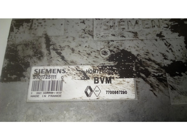 Řídící jednotka 7700867290, S101725111 Renault Laguna I 1999
