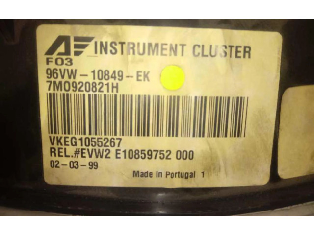 Панель приборов 7M0920821H   Seat Alhambra (Mk1)       