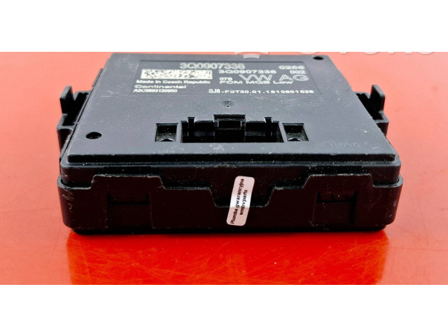 Блок комфорта 3Q0907338 Skoda Superb B6 (3T)