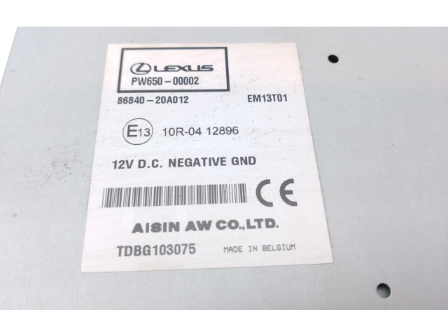 Přístrojová deska Lexus IS-F 2013 8684020A012