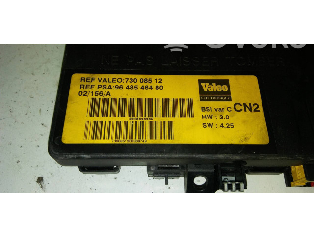 Блок предохранителей 73008512, 9648546480 Citroen Xsara