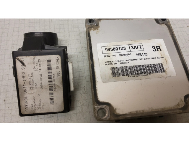 Комплект блоков управления 94580123, 96456677   Chevrolet Nubira