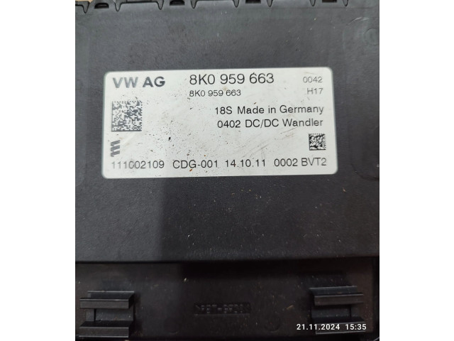 Блок управления 8K0959663 Audi A7 S7 4G