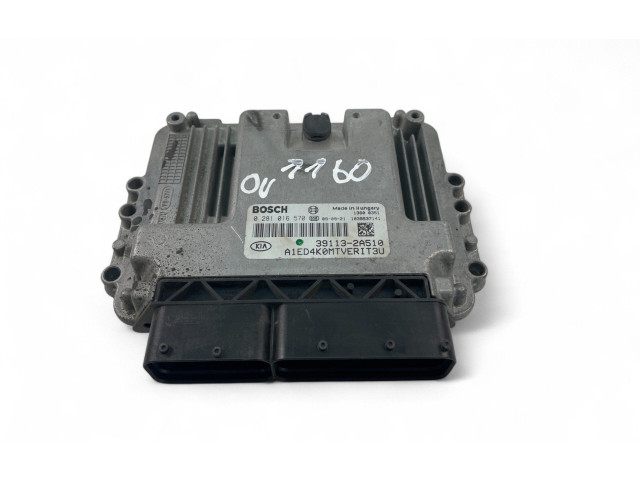 Блок управления двигателем Блок управления 391132A510, 0281016570   KIA Ceed