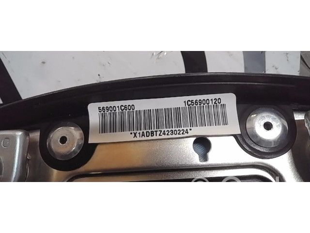 Подушка безопасности водителя 569001C600WK   Hyundai Getz