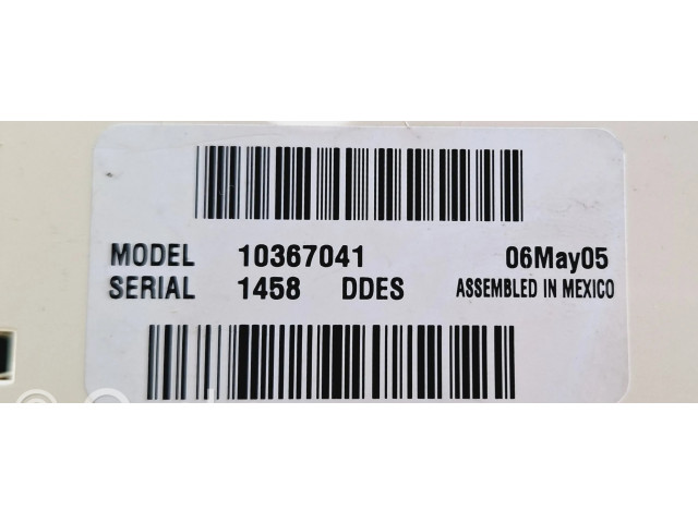 Блок управления климат-контролем 10367041, 1458 GMC Sierra 1000