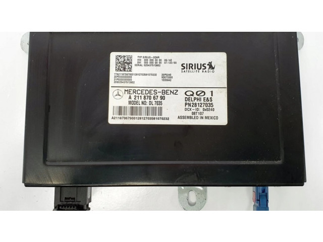 Блок управления A2118706790   Mercedes-Benz GL X164