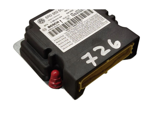Блок подушек безопасности 6R0959655L, 0285010794   Skoda Fabia Mk2 (5J)