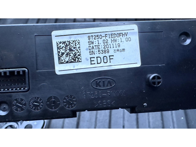 Блок управления климат-контролем 97250F1ED0FHV, 97250F1XXX   KIA Sportage