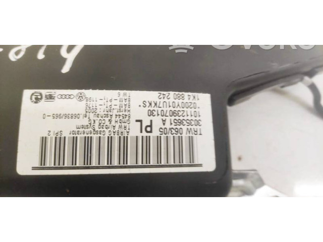 Подушка безопасности в сиденье 1K4880242, 30353651A   Skoda Octavia Mk2 (1Z)