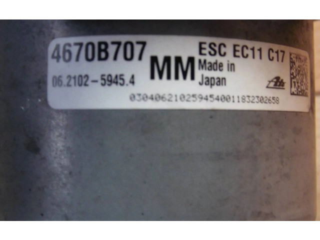 Блок АБС 4670B707 Mitsubishi ASX - года