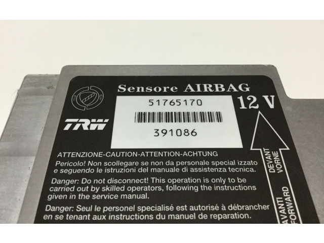 Блок подушек безопасности 51765170, 188A9000 Fiat Idea