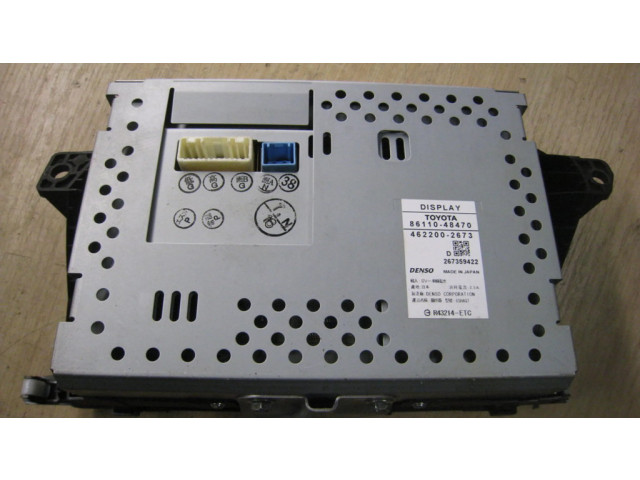 Дисплей 8611048470, 4622002673 Lexus RX 450H