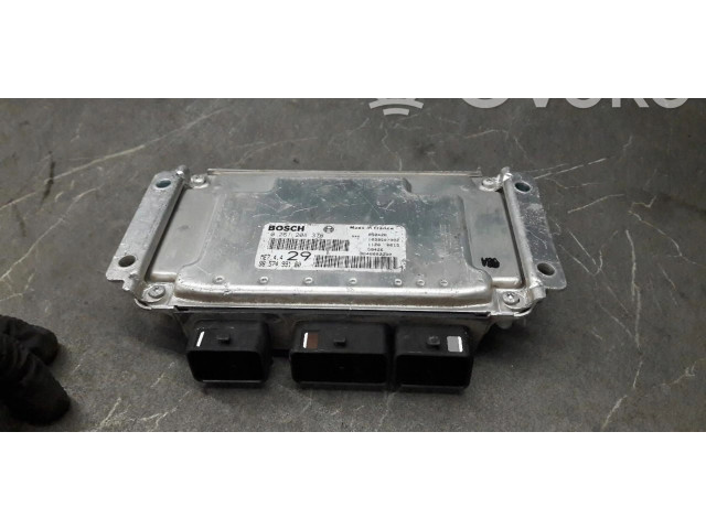 Блок управления двигателем Блок управления 0261208376   Citroen C2