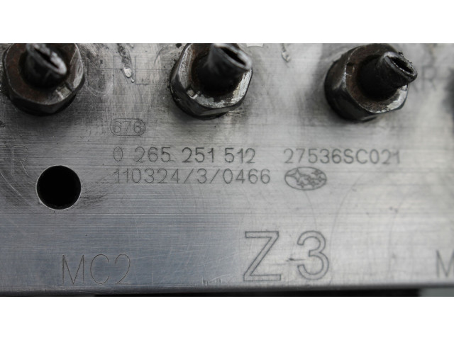 Блок АБС 0265951586, 0265251512   Subaru  Forester SH  2008 - 2013 года