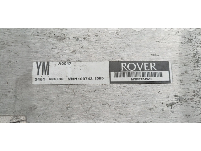 Блок управления двигателя NNN100743, 14K4F Rover 25
