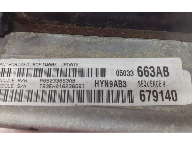 Блок управления двигателем Блок управления HYN9AB3   Chrysler PT Cruiser