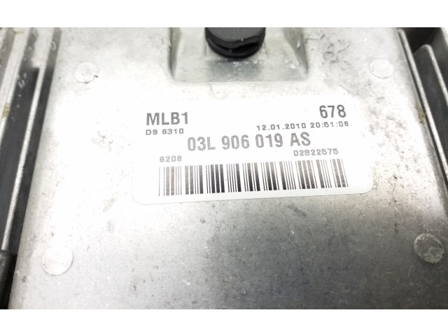 Řídící jednotka 03L906019AS, 0281015038 Audi Q5 SQ5 2009