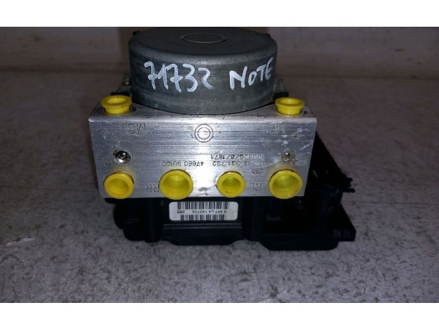 Блок АБС 476609U16B, 476609U16B Nissan Note (E11) 2006 - 2014 года