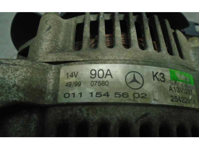 Генератор 0111545602 Mercedes-Benz A W168