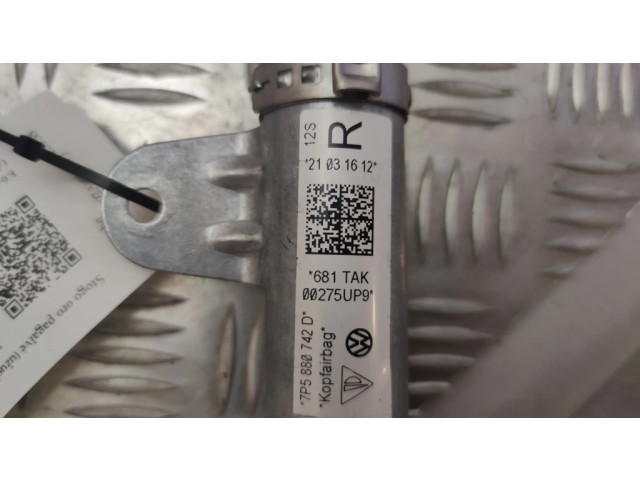 Боковая подушка безопасности 7P5880742D Porsche Cayenne (92A)