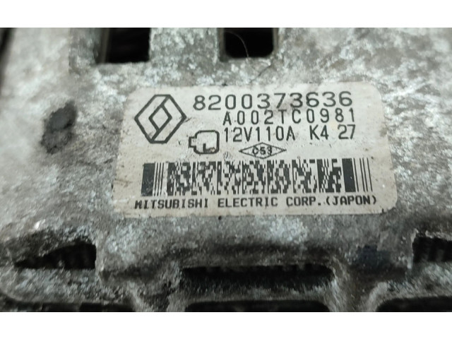 Генератор 8200373636, A002TC0981 Nissan Kubistar