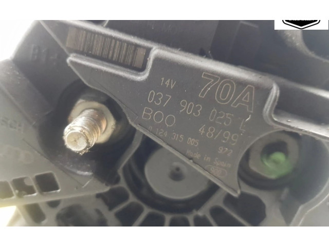 Генератор 037903025L, 037903025L Volkswagen Lupo