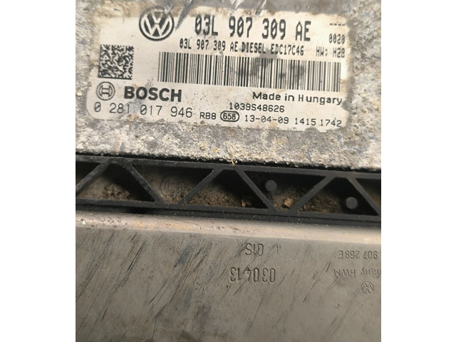 Řídící jednotka 03L907309AE, 0281017946 Volkswagen Caddy 2018