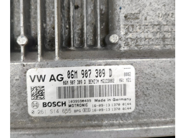 Блок управления двигателя 06M907309D, 261S14655   Audi A5