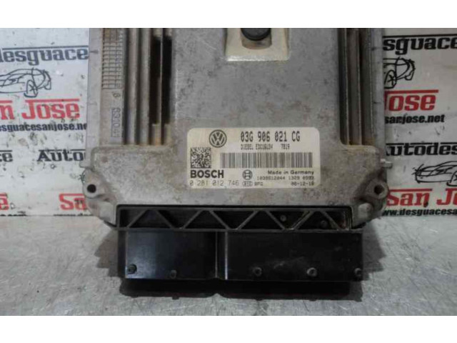 Řídící jednotka 0281012746 Volkswagen Caddy 2007