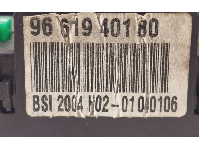 Блок предохранителей 9661940180, BSI2004H020 Citroen C4 I