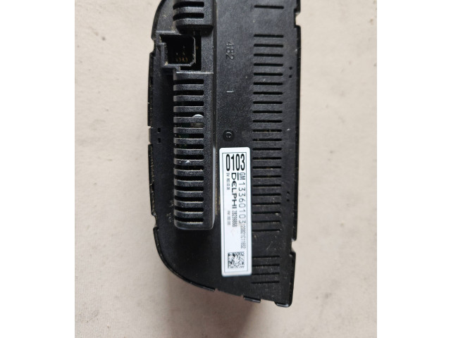 Блок управления климат-контролем 13360103 Opel Meriva B