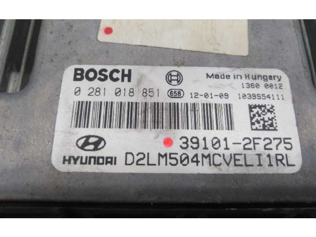Řídící jednotka 281018851, 391012F275 Hyundai ix35 2012